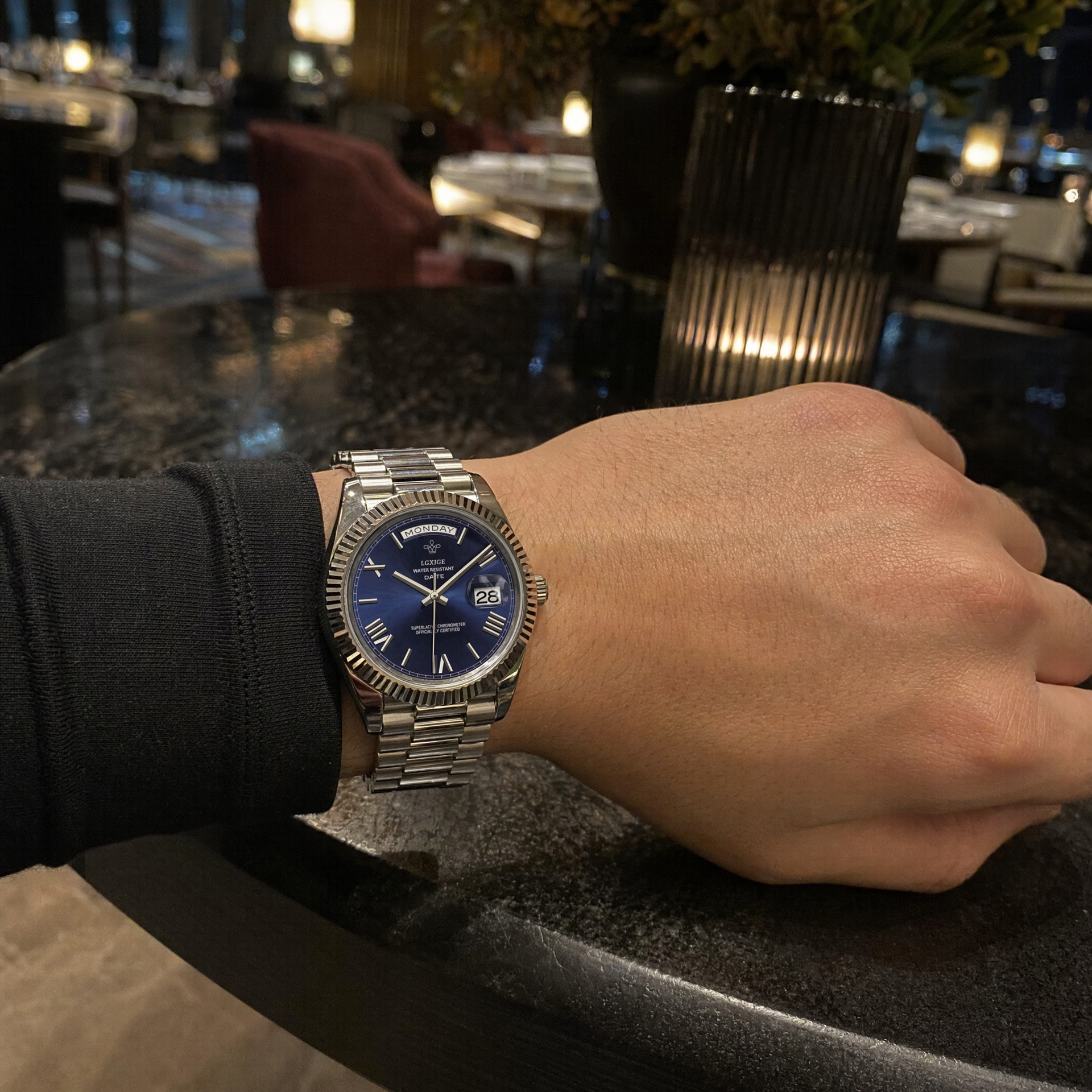 Pewter Timepiece