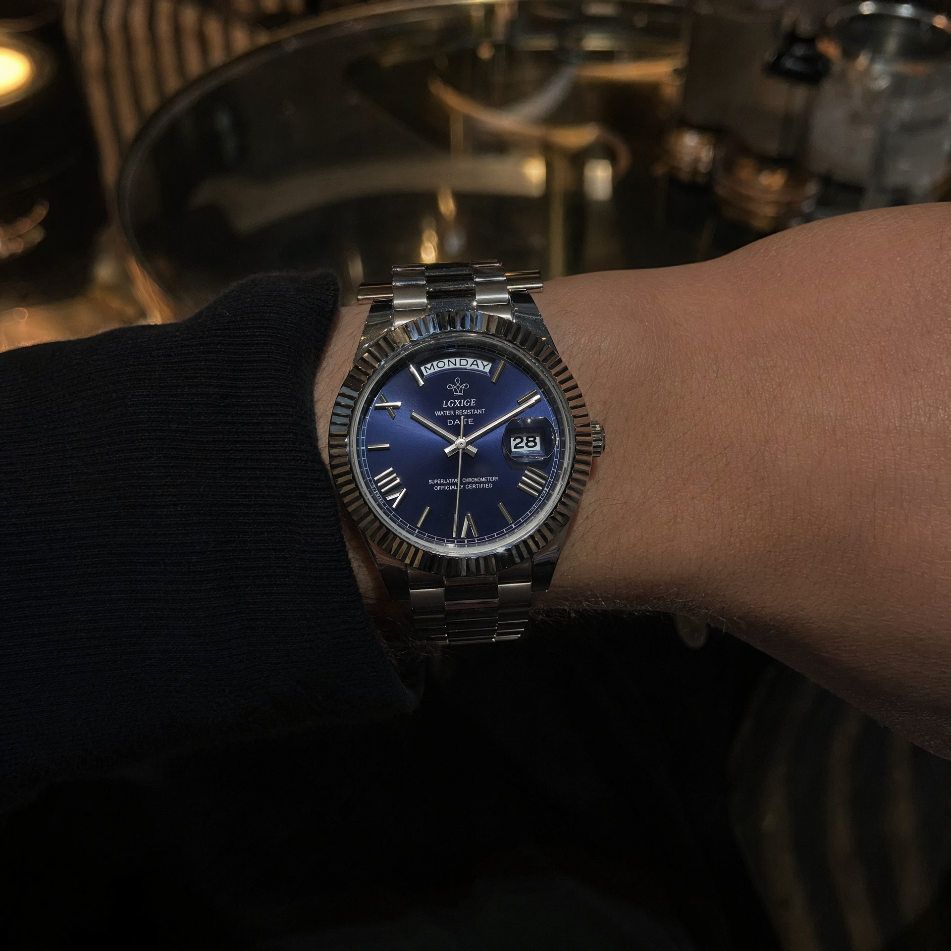 Pewter Timepiece