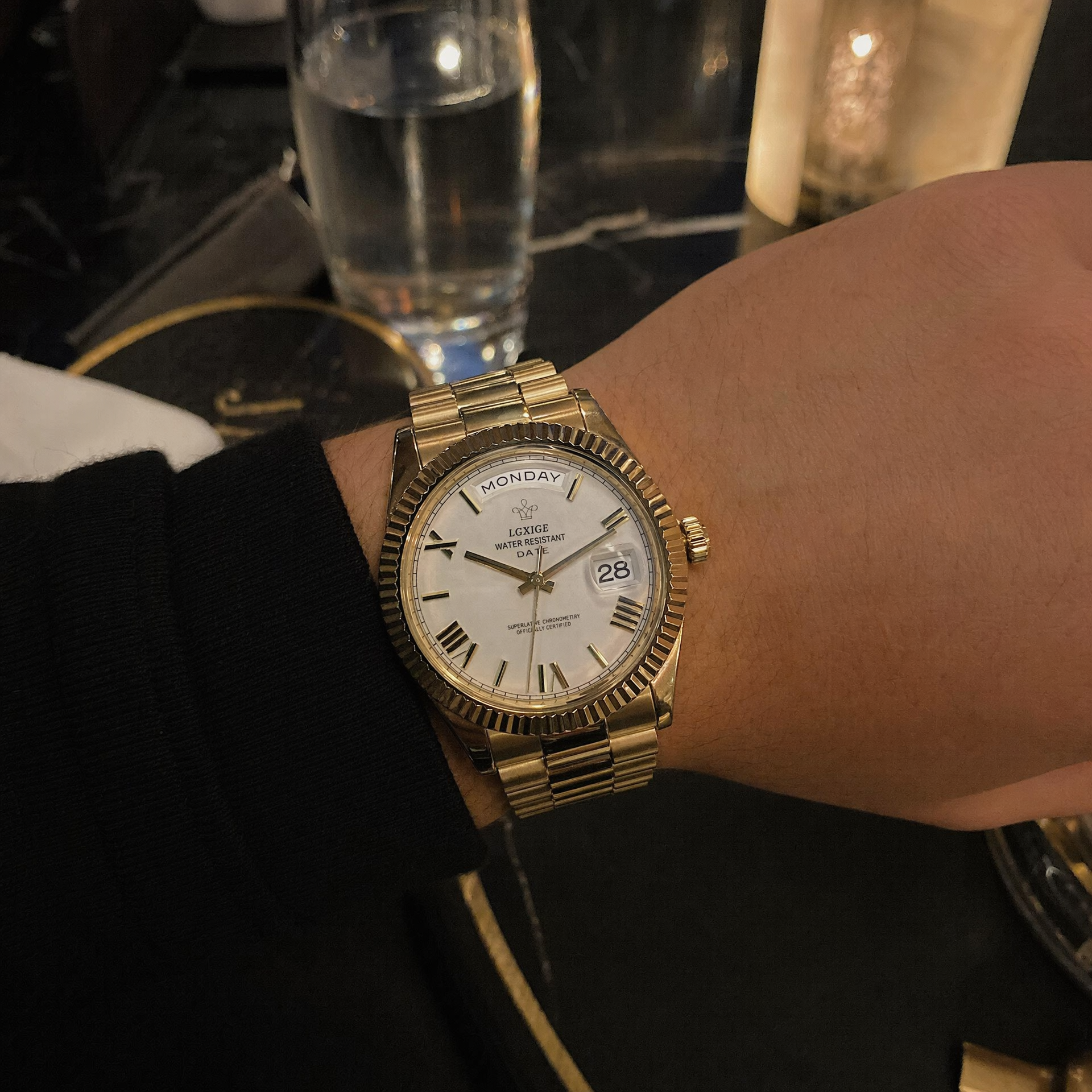 Aureate Timepiece