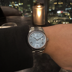 Pearlescent Timepiece