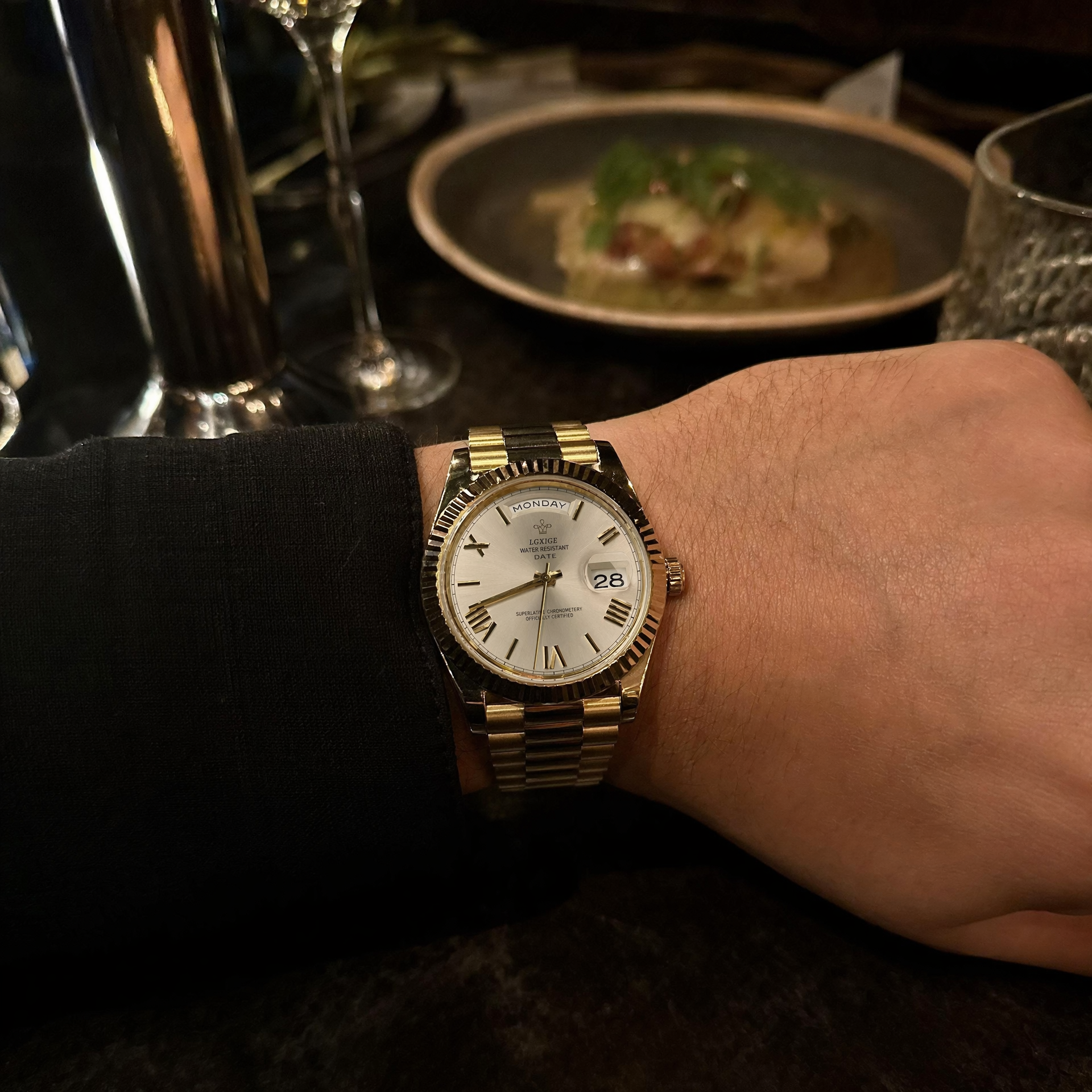 Aureate Timepiece