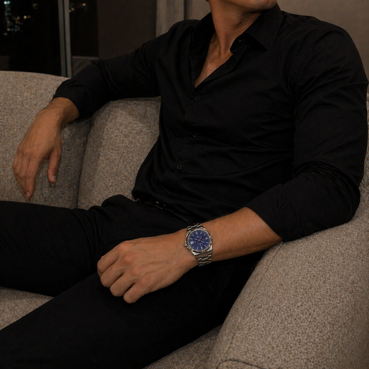 Pewter Timepiece
