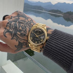 Gilded Timepiece