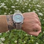 Pearlescent Timepiece